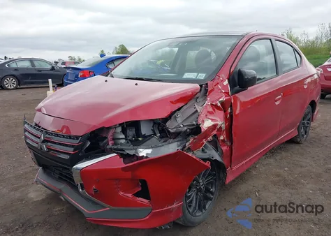 2024 Mitsubishi Mirage G4 Black Edition из США, поврежденный, VIN ML32FUFJ9RHF05666